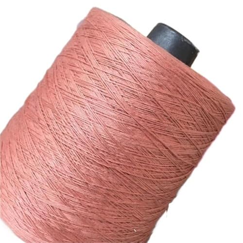 500 g Sommer-Spitzenfaden – unverformbares, handgefertigtes Baumwollgarn for selbst gewebte Schals und Westen(Cinnabar red) von LiuliuBull