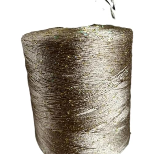 500 g Sommergarn aus merzerisierter Eisseide for Selberstricken, 1 mm weiches Garn zur Herstellung von Puppen und Pullovern(Camel) von LiuliuBull