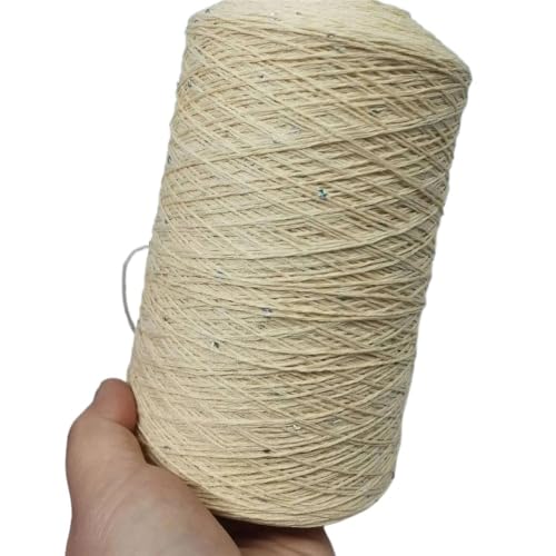 500 g italienischer importierter Seiden-Leinenfaden Nr. 6 – Premium-Spitzengarn for Frühlings- und Sommerprojekte(28color) von LiuliuBull