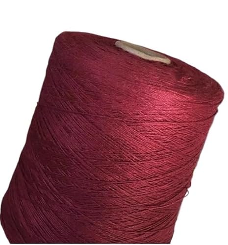 500 g merzerisiertes Baumwollgarn – Häkelgarn in Bonbonfarbe for Handstricken, for Schals und Hohlkleidung(Date red) von LiuliuBull