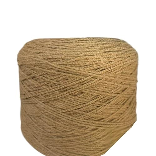 500 g weiches, handgestricktes Alpaka-Wollgarn – hautfreundliches, warmes Garn for Schals und Pullover(Deep camel) von LiuliuBull