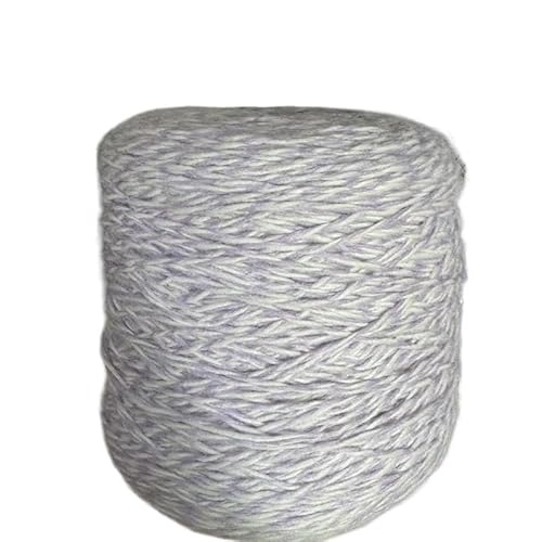 500 g weiches, handgestricktes Alpaka-Wollgarn – hautfreundliches, warmes Garn for Schals und Pullover(Flower purple) von LiuliuBull