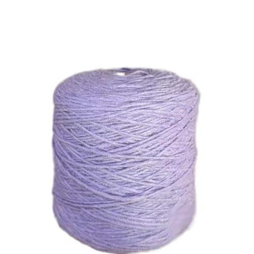 500 g weiches, handgestricktes Alpaka-Wollgarn – hautfreundliches, warmes Garn for Schals und Pullover(Light purple) von LiuliuBull