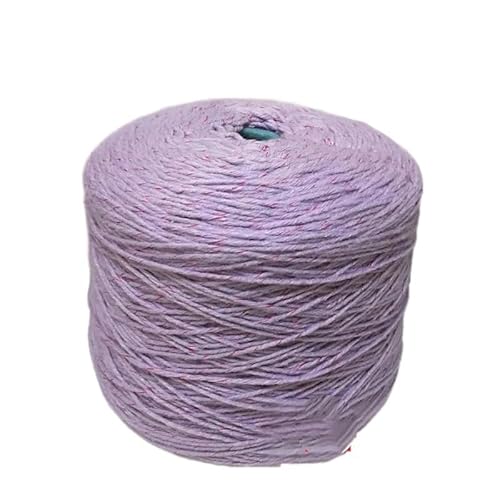 500 g weiches, handgestricktes Alpaka-Wollgarn – hautfreundliches, warmes Garn for Schals und Pullover(Purple with red) von LiuliuBull