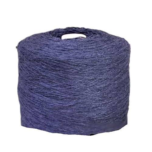 500 g weiches, handgestricktes Alpaka-Wollgarn – hautfreundliches, warmes Garn for Schals und Pullover(Starry sky blue) von LiuliuBull