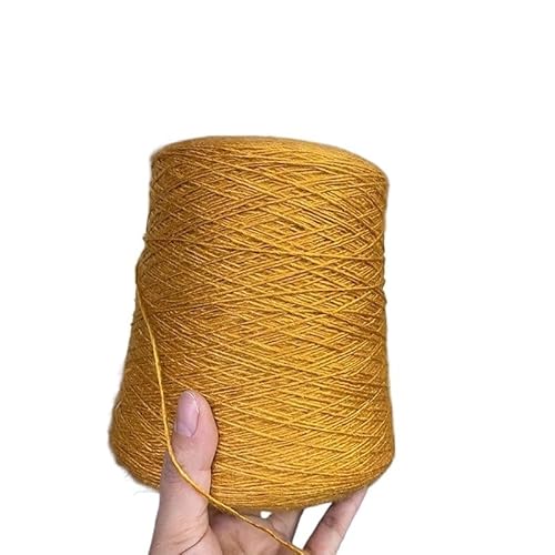 500 g weiches Alpaka-Wollgarn for Handstricken von Pullovern, Schals, Mützen – ideal for DIY-Häkelprojekte(Turmeric) von LiuliuBull