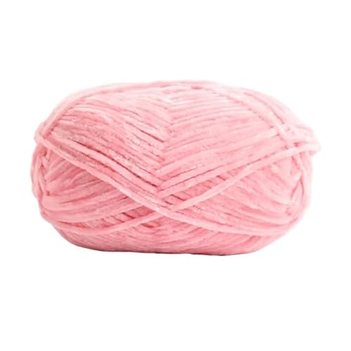 80 g feiner Chenille-Plüschfaden – 2 mm weiches Garn for handgewebte Projekte, ideal for Puppen, Schals und Hausschuhe(05color) von LiuliuBull