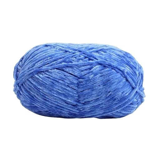 80 g feiner Chenille-Plüschfaden – 2 mm weiches Garn for handgewebte Projekte, ideal for Puppen, Schals und Hausschuhe(Color20) von LiuliuBull