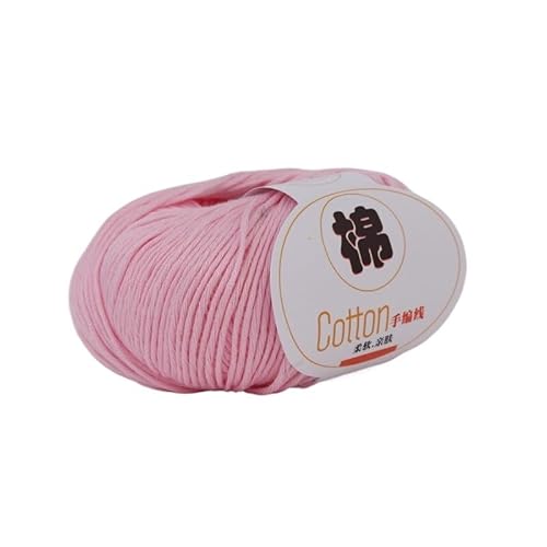 Bio-Baumwollgarn – handgewebter, mitteldicker Häkelfaden (100 g) for Stricken und Basteln(07color) von LiuliuBull