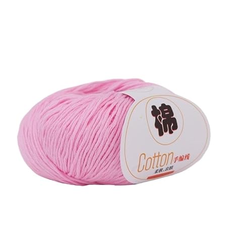 Bio-Baumwollgarn – handgewebter, mitteldicker Häkelfaden (100 g) for Stricken und Basteln(08color) von LiuliuBull