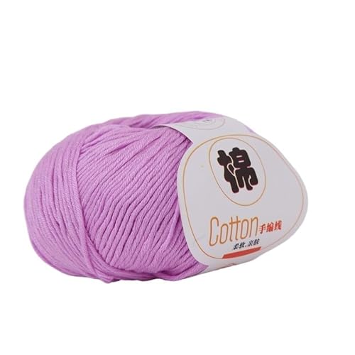Bio-Baumwollgarn – handgewebter, mitteldicker Häkelfaden (100 g) for Stricken und Basteln(09color) von LiuliuBull