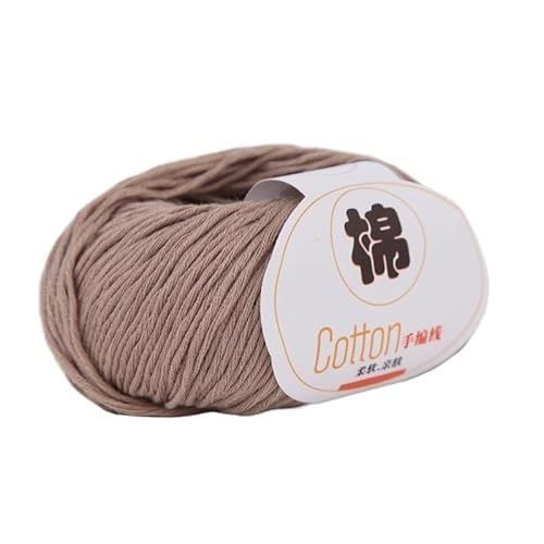 Bio-Baumwollgarn – handgewebter, mitteldicker Häkelfaden (100 g) for Stricken und Basteln(26color) von LiuliuBull