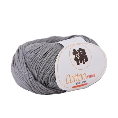 Bio-Baumwollgarn – handgewebter, mitteldicker Häkelfaden (100 g) for Stricken und Basteln(27color) von LiuliuBull