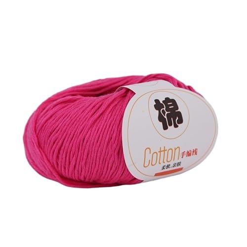 Bio-Baumwollgarn – handgewebter, mitteldicker Häkelfaden (100 g) for Stricken und Basteln(Color11) von LiuliuBull
