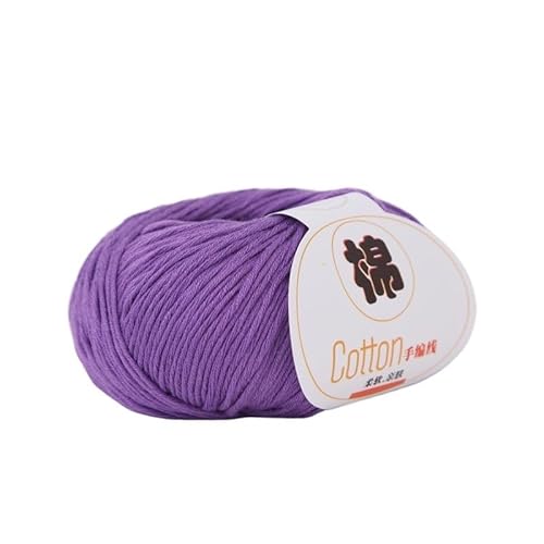 Bio-Baumwollgarn – handgewebter, mitteldicker Häkelfaden (100 g) for Stricken und Basteln(Color12) von LiuliuBull