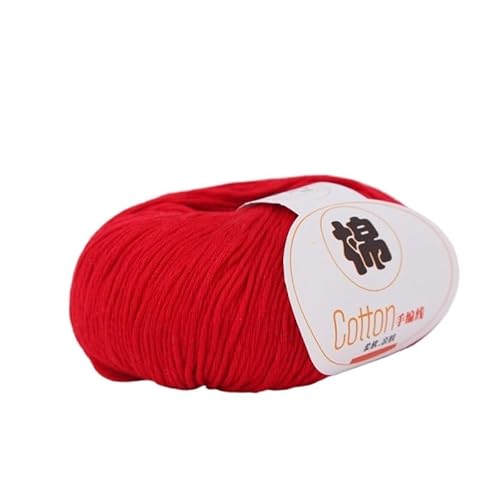 Bio-Baumwollgarn – handgewebter, mitteldicker Häkelfaden (100 g) for Stricken und Basteln(Color14) von LiuliuBull