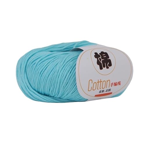 Bio-Baumwollgarn – handgewebter, mitteldicker Häkelfaden (100 g) for Stricken und Basteln(Color16) von LiuliuBull