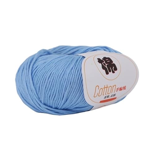 Bio-Baumwollgarn – handgewebter, mitteldicker Häkelfaden (100 g) for Stricken und Basteln(Color17) von LiuliuBull