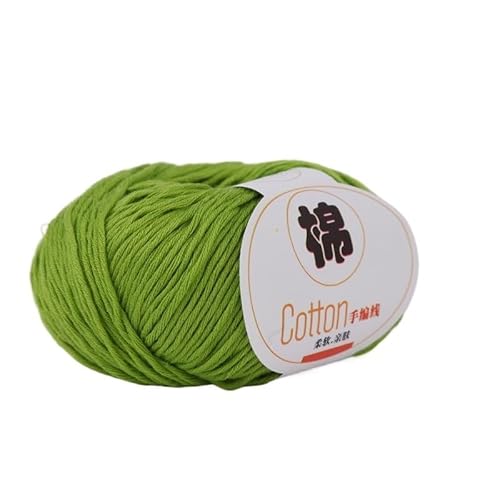 Bio-Baumwollgarn – handgewebter, mitteldicker Häkelfaden (100 g) for Stricken und Basteln(Color19) von LiuliuBull