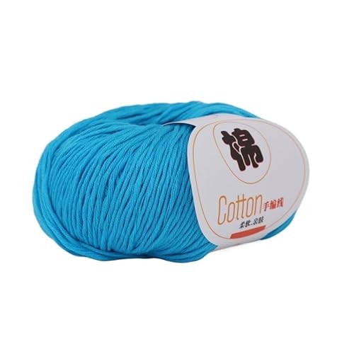 Bio-Baumwollgarn – handgewebter, mitteldicker Häkelfaden (100 g) for Stricken und Basteln(Color21) von LiuliuBull