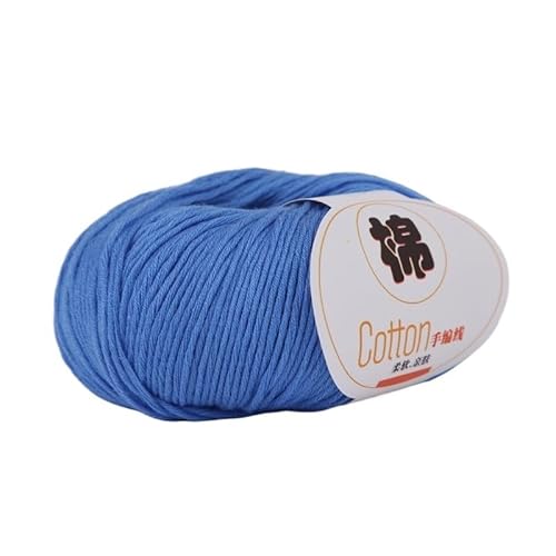 Bio-Baumwollgarn – handgewebter, mitteldicker Häkelfaden (100 g) for Stricken und Basteln(Color22) von LiuliuBull