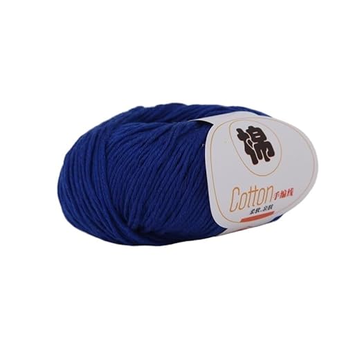 Bio-Baumwollgarn – handgewebter, mitteldicker Häkelfaden (100 g) for Stricken und Basteln(Color24) von LiuliuBull