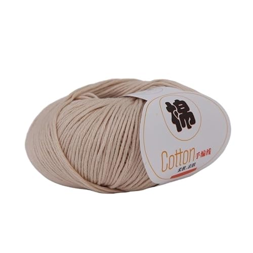 Bio-Baumwollgarn – handgewebter, mitteldicker Häkelfaden (100 g) for Stricken und Basteln(Color25) von LiuliuBull