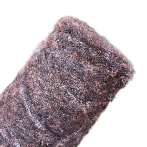 Braunes, weiches Woll-Mohairgarn – Fancy Slub-Garn for Häkeln und Stricken – 250 g for Schals und Tücher von LiuliuBull