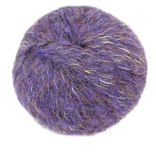 Buntes Alpaka-Wollgarn mit Farbverlauf – 300 g mehrfarbiges DIY-Strickmaterial for Schals, Pullover, Mützen und Handschuhe(Beige) von LiuliuBull