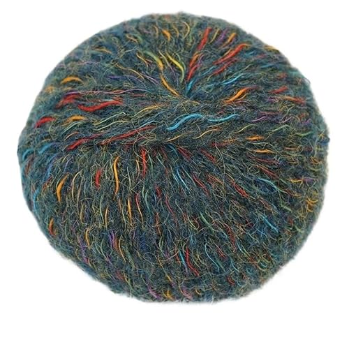Buntes Alpaka-Wollgarn mit Farbverlauf – 300 g mehrfarbiges DIY-Strickmaterial for Schals, Pullover, Mützen und Handschuhe(Color10) von LiuliuBull