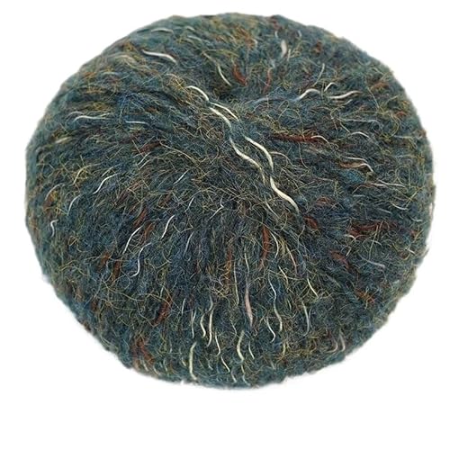 Buntes Alpaka-Wollgarn mit Farbverlauf – 300 g mehrfarbiges DIY-Strickmaterial for Schals, Pullover, Mützen und Handschuhe(Color12) von LiuliuBull