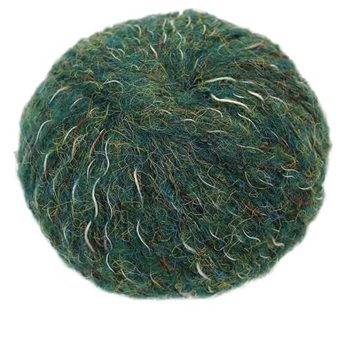 Buntes Alpaka-Wollgarn mit Farbverlauf – 300 g mehrfarbiges DIY-Strickmaterial for Schals, Pullover, Mützen und Handschuhe(Rose red) von LiuliuBull