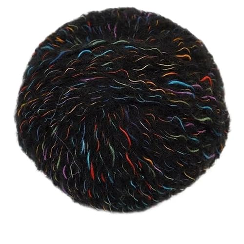 Buntes Alpaka-Wollgarn mit Farbverlauf – 300 g mehrfarbiges DIY-Strickmaterial for Schals, Pullover, Mützen und Handschuhe(yellow) von LiuliuBull