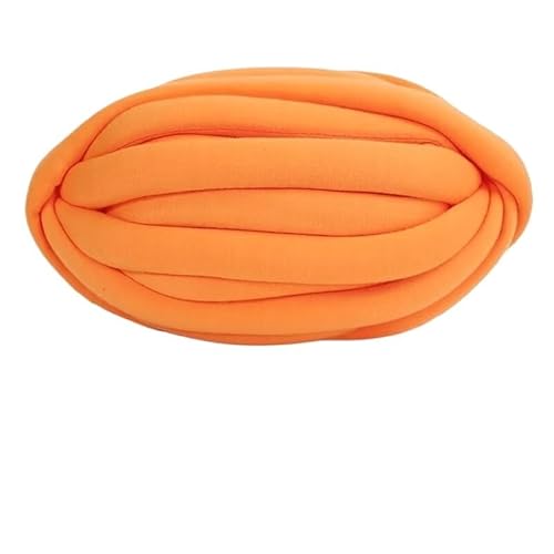 Extra dicke, handgewebte Decke aus isländischer Wolle – Katzennest-Kissen aus Baumwolle mit Kernfüllung(Sweetorange) von LiuliuBull