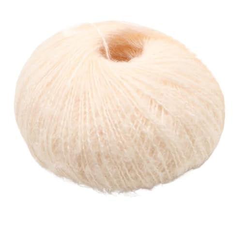 Handgemachter Mohair-Pullover, Schal, Schal – 100 g feine Wolle, Häkel-DIY-Materialpaket(06shallowmeters) von LiuliuBull