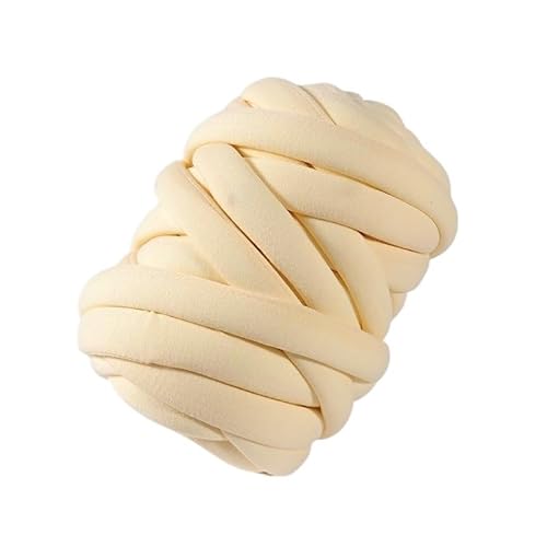 Handgewebter Katzennestsack aus dicker Wolle, Kissenbezug – 500 g Island-Baumwolle, Antikollisionsdesign for gemütlichen Katzenkomfort(Custard) von LiuliuBull