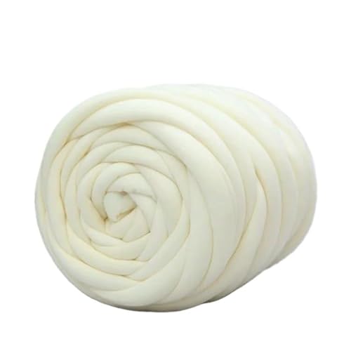 Handgewebter Katzennestsack aus dicker Wolle, Kissenbezug – 500 g Island-Baumwolle, Antikollisionsdesign for gemütlichen Katzenkomfort(Milkwhite) von LiuliuBull