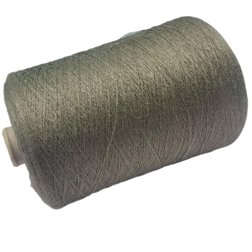 Handgewebtes Häkelgarn – 500 g, 55% Seide, 45% Leinen – perfekt for Frühlings- und Sommerprojekte(green) von LiuliuBull