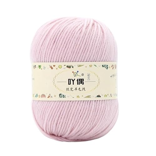 Mercerisierter Wollfaden 100 g – mittleres und dickes Garn for Handstricken, Pullover, Mützen und Schals(Gouache) von LiuliuBull