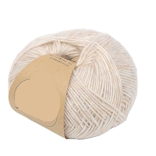 Mitteldickes, farbiges Baumwollgarn for handgemachte Häkelarbeiten – 100 g, perfekt for Bastelprojekte(01color) von LiuliuBull