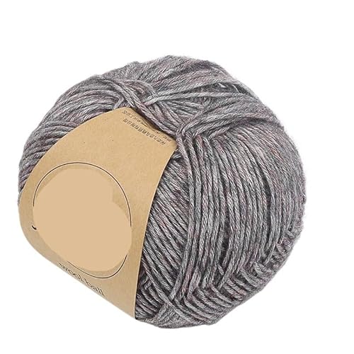 Mitteldickes, farbiges Baumwollgarn for handgemachte Häkelarbeiten – 100 g, perfekt for Bastelprojekte(07color) von LiuliuBull
