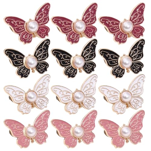 12 -pcs Pant Taille Straff auch, Schmetterling Perlen Jean Taille Straffheit, einstellbare und abnehmbare Kino -Cincher -Clip für Frauen 12 -pcs Pant Taille Straff auch, Schmetterling Perlen Jean Taille Straffheit, einstellbare und abnehmbare Kino -Cincher -Clip für Frauen von Liummrcy