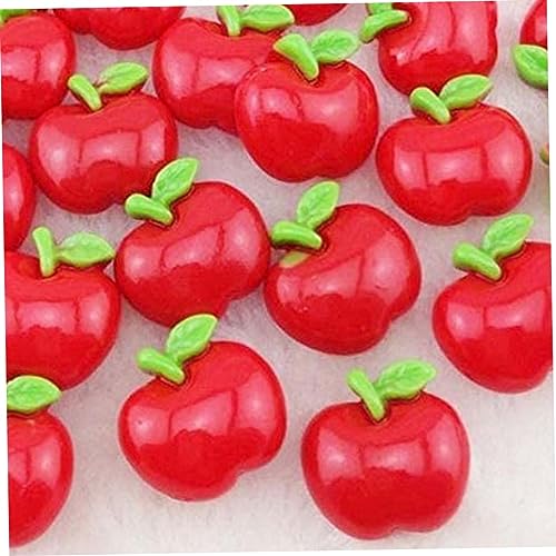 50pcs Harz Red Fruit Flatback Button Craft Applices für Heiligabend 50pcs Harz Red Fruit Flatback Button Craft Applices für Heiligabend von Liummrcy