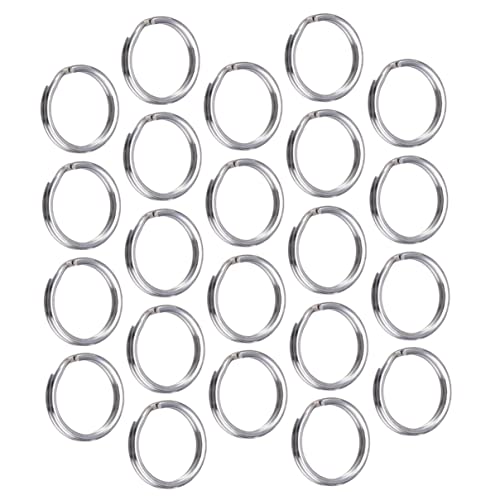 Liummrcy Eröffnungsringe, 100pcs 6mm Geteilte Ringe Schmuckfunde Schmuckanschlussringe für DIY, Silberne Splitringe Kleiner Schlüsselring, versilberte Splitringe, Sprungring, Schmuckhersteller. Liummrcy Eröffnungsringe, 100pcs 6mm Geteilte Ringe Schmuckfunde Schmuckanschlussringe für DIY, Silberne Splitringe Kleiner Schlüsselring, versilberte Splitringe, Sprungring, Schmuckhersteller. von Liummrcy