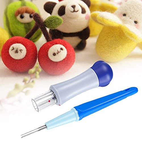 Liummrcy Filznadel Werkzeugstift,Punch Pen Wollfilznadel-Set,Werkzeug zum Filzen,Filznadelwerkzeug Stil mit 3 Nadeln und Locher Stil mit 7 Nadeln Filzwerkzeug Filzstift zum Filzen von Tieren Liummrcy Filznadel Werkzeugstift,Punch Pen Wollfilznadel-Set,Werkzeug zum Filzen,Filznadelwerkzeug Stil mit 3 Nadeln und Locher Stil mit 7 Nadeln Filzwerkzeug Filzstift zum Filzen von Tieren von Liummrcy