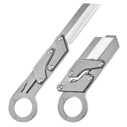 Taschenmesser Klappmesser, Edelstahl Morphing Messer, Tragbare EDC Messer, Outdoor Camping Mehrzweck Jagdmesser mit 3mm dicker Klinge für Wildnisabenteuer und Überleben Messer, Mechanischer faltmesser Taschenmesser Klappmesser, Edelstahl Morphing Messer, Tragbare EDC Messer, Outdoor Camping Mehrzweck Jagdmesser mit 3mm dicker Klinge für Wildnisabenteuer und Überleben Messer, Mechanischer faltmesser von Lius Group