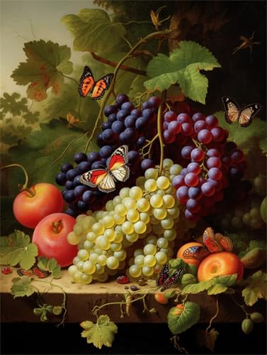 Diamond Painting Obst Schmetterling Diamant Painting Bilder 5D Diamond Kunst Malerei Kristall Kunst Basteln Set, Geeignet Erwachsene Kinder, für Geschenk und Als Zuhause Wanddekoration 60x80cm b-912 Diamond Painting Obst Schmetterling Diamant Painting Bilder 5D Diamond Kunst Malerei Kristall Kunst Basteln Set, Geeignet Erwachsene Kinder, für Geschenk und Als Zuhause Wanddekoration 60x80cm b-912 von Liutuedy