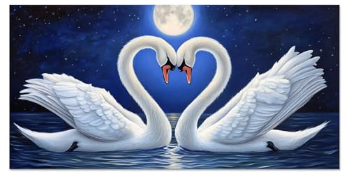 Malen Nach Zahlen Gans Malen Nach Zahlen Kinder ab 5 Diy Set Erwachsene Kreativ Bastelset Mädchen 7 Jahre Mond Leinwand Cheerful Painting Acrylfarben Ölgemälde Home Decor 90x180cm Ohne Rahmen u-4775 von Liutuedy