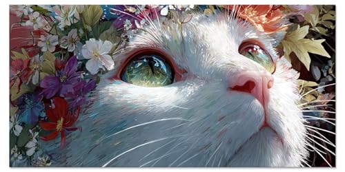 Malen Nach Zahlen Tier Malen Nach Zahlen Kinder ab 5 Diy Set Erwachsene Kreativ Bastelset Mädchen 7 Jahre Katze Leinwand Cheerful Painting Acrylfarben Ölgemälde Home Decor 40x80cm Ohne Rahmen u-4024 Malen Nach Zahlen Tier Malen Nach Zahlen Kinder ab 5 Diy Set Erwachsene Kreativ Bastelset Mädchen 7 Jahre Katze Leinwand Cheerful Painting Acrylfarben Ölgemälde Home Decor 40x80cm Ohne Rahmen u-4024 von Liutuedy