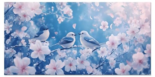 Malen Nach Zahlen Tier Malen Nach Zahlen Kinder ab 5 Diy Set Erwachsene Kreativ Bastelset Mädchen 7 Jahre Vogel Leinwand Cheerful Painting Acrylfarben Ölgemälde Home Decor 60x120cm Ohne Rahmen u-4292 von Liutuedy